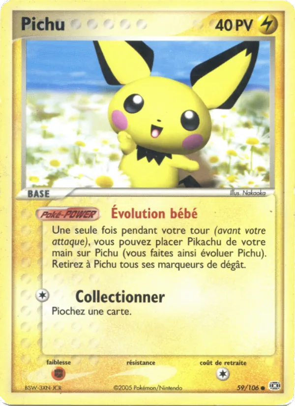 Pichu – EX Émeraude 59