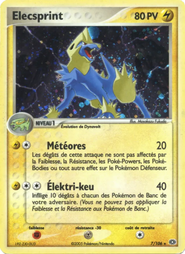 Élecsprint – EX Émeraude 7