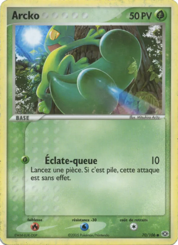 Arcko – EX Émeraude 70