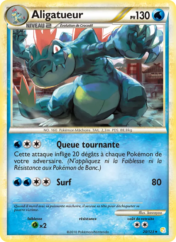 Aligatueur – HeartGold SoulSilver 20