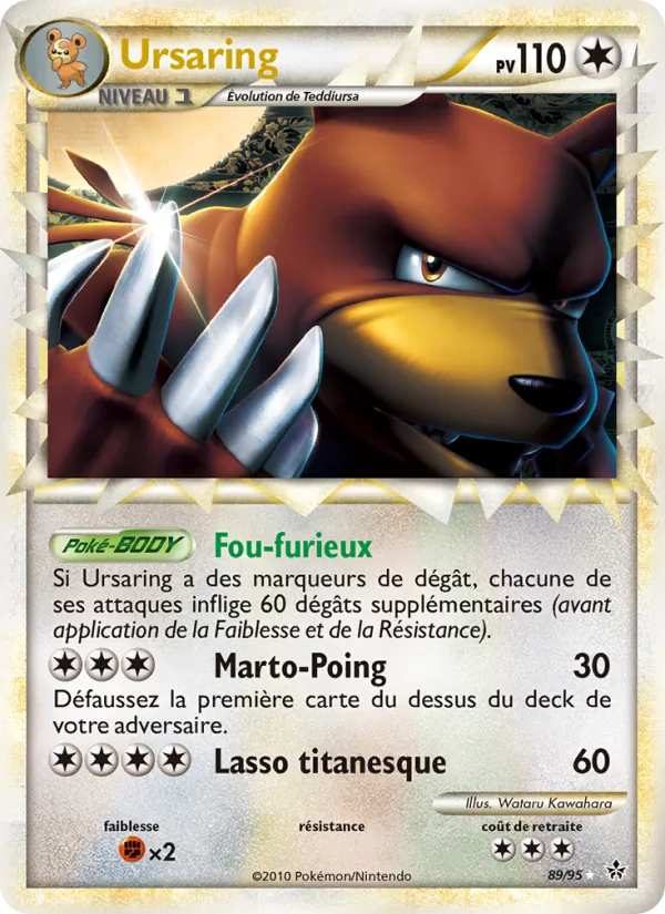 Ursaring – Déchaînement 89