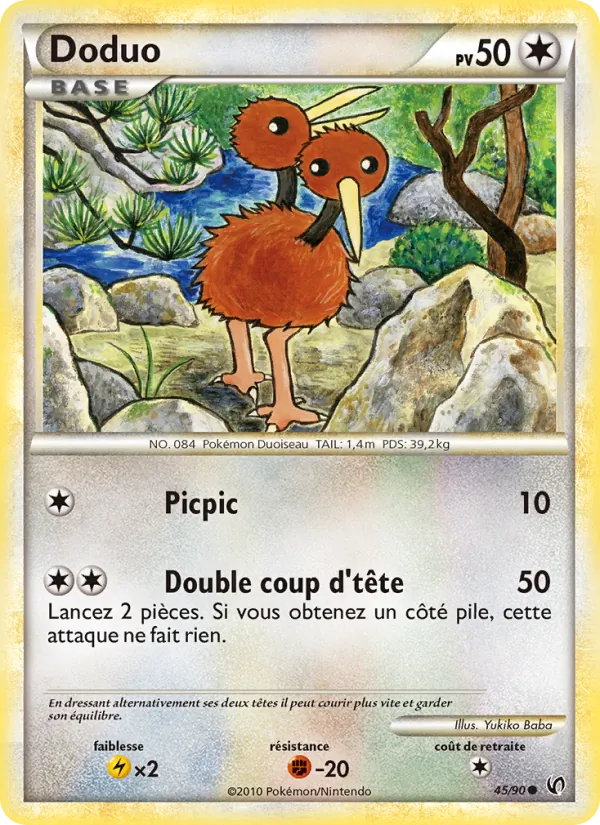 Doduo – Indomptable 45