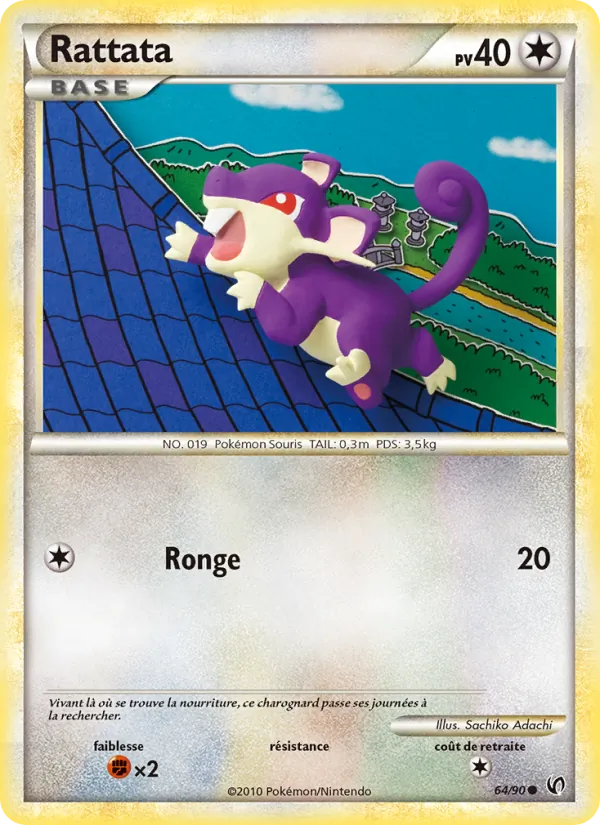 Rattata – Indomptable 64