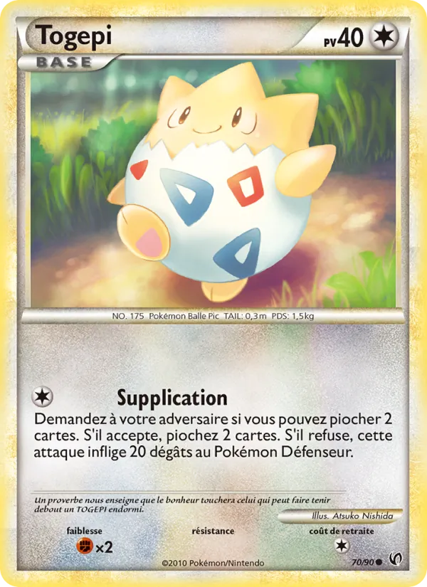 Togepi – Indomptable 70