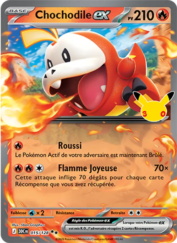Chochodile-ex – 30ᵉ Anniversaire 15