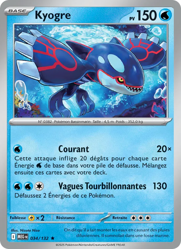Kyogre – Méga-Évolution 34
