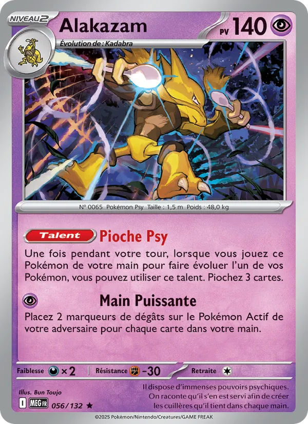 Alakazam – Méga-Évolution 56