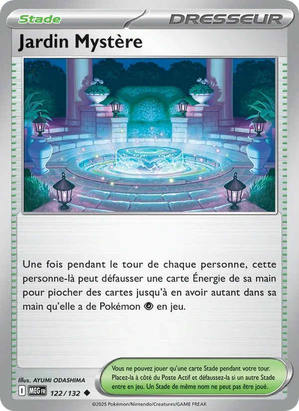 Jardin Mystère – Méga-Évolution 122