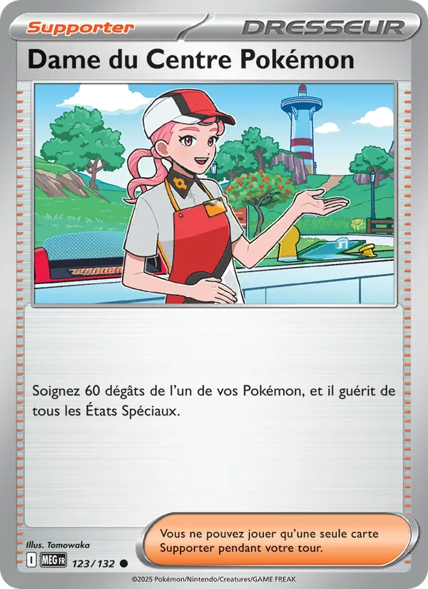 Dame du Centre Pokémon – Méga-Évolution 123