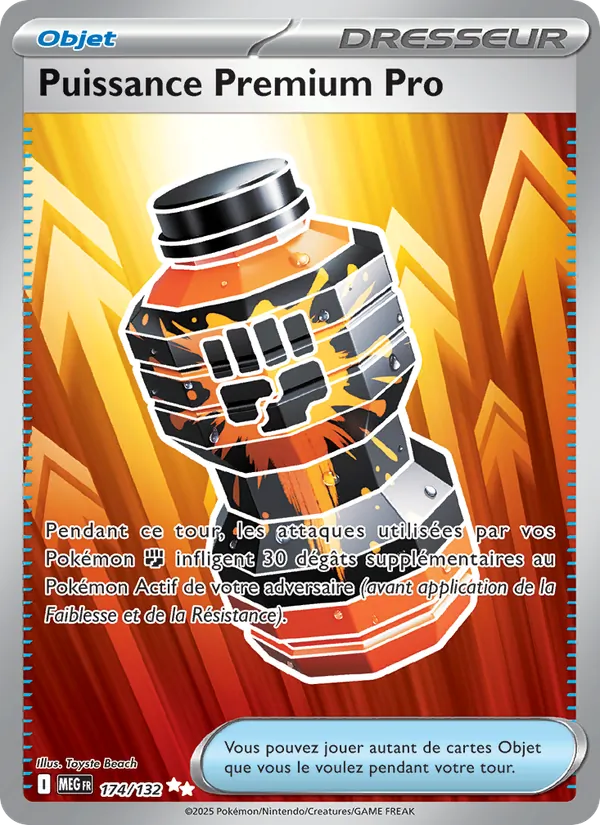 Puissance Premium Pro – Méga-Évolution 174