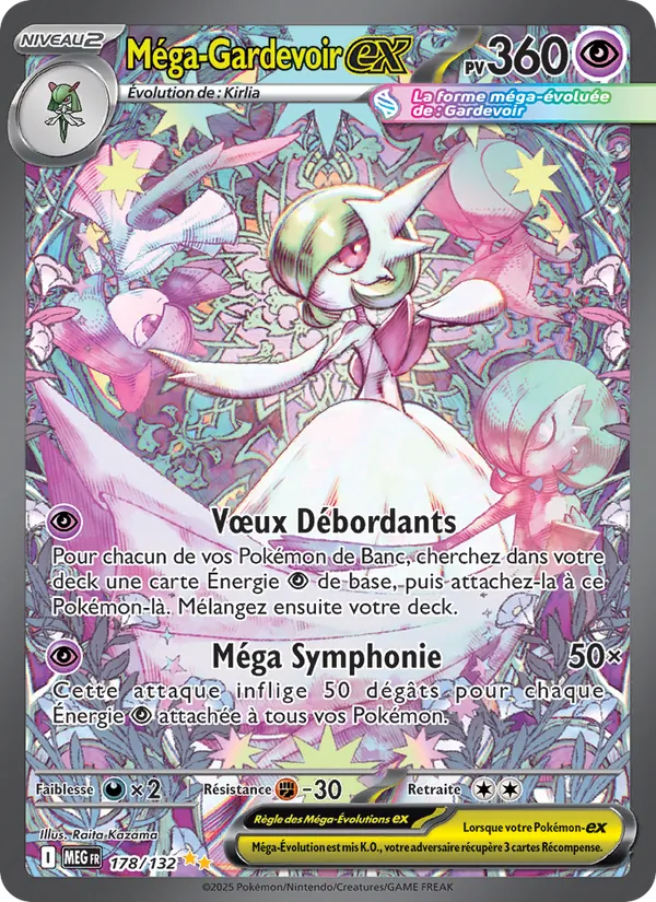 Méga-Gardevoir-ex – Méga-Évolution 178
