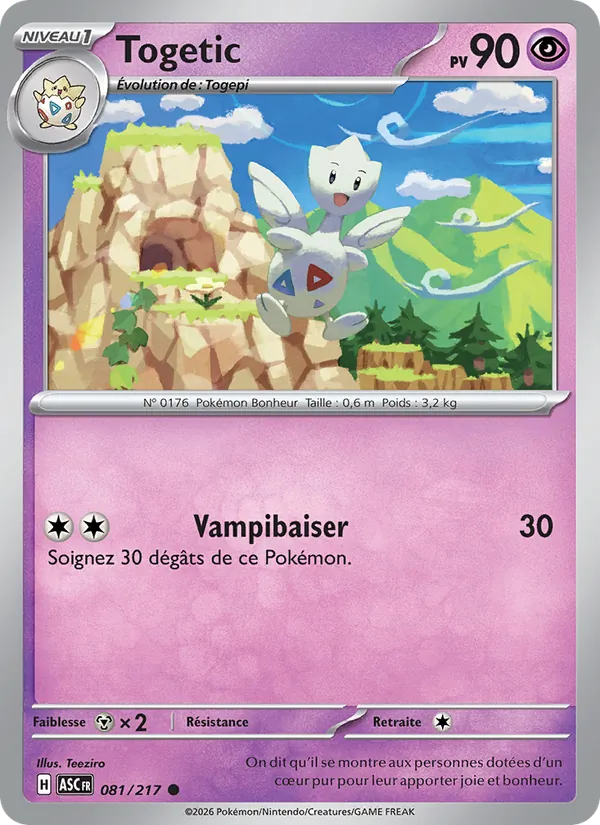 Togetic – Héros Transcendants 81