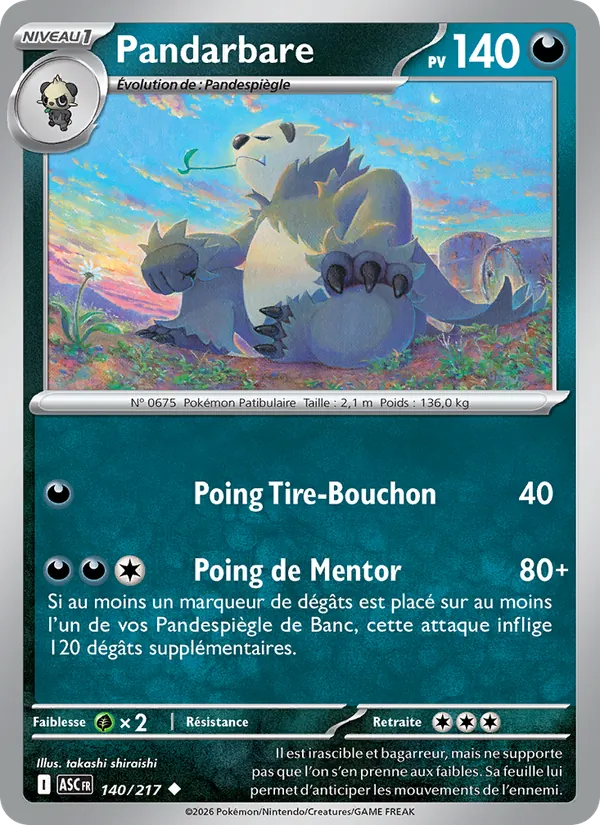 Pandarbare – Héros Transcendants 140