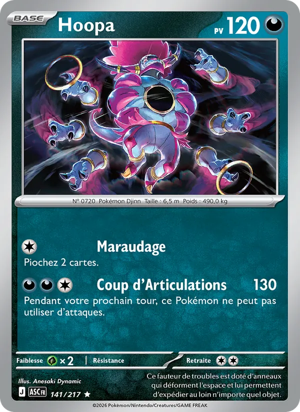 Hoopa – Héros Transcendants 141