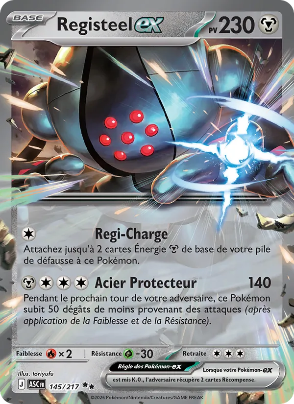 Registeel-ex – Héros Transcendants 145