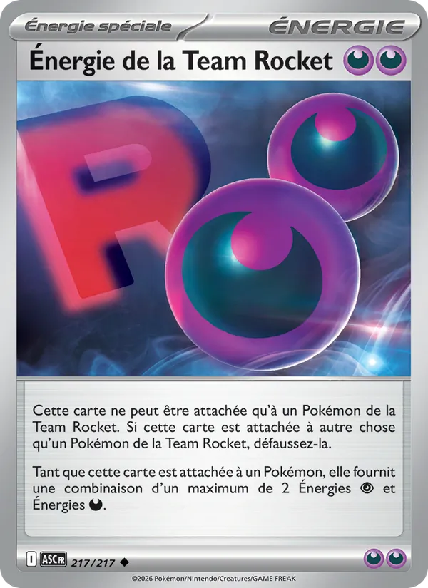 Énergie de la Team Rocket – Héros Transcendants 217