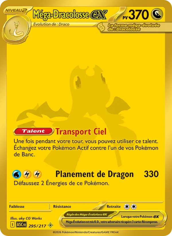 Méga-Dracolosse-ex – Héros Transcendants 295