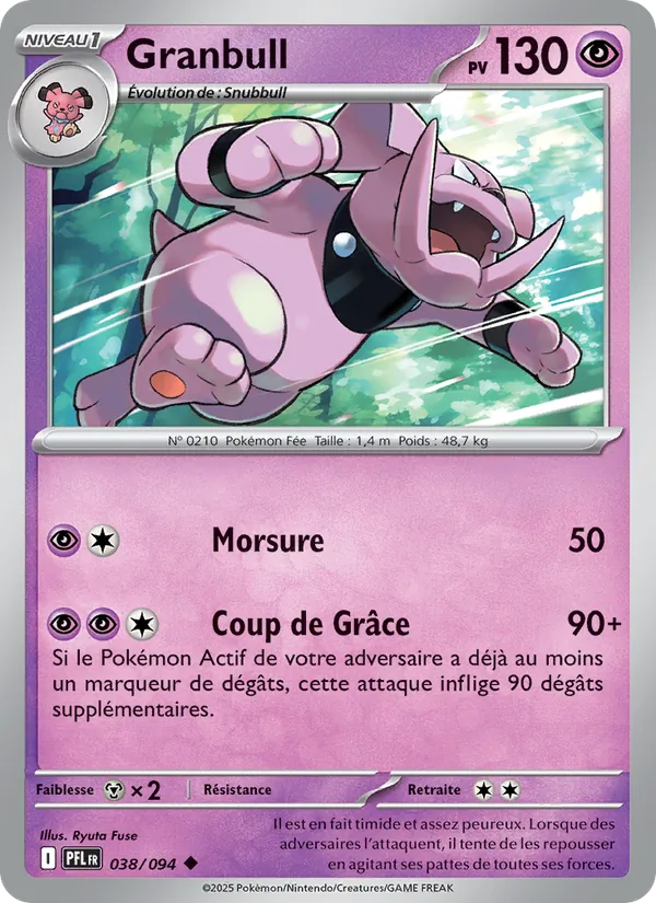 Granbull – Flammes Fantasmagoriques 38