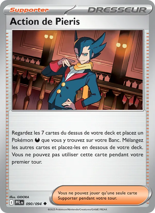 Action de Pieris – Flammes Fantasmagoriques 90