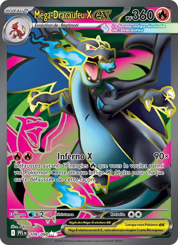 Méga-Dracaufeu X-ex – Flammes Fantasmagoriques 109