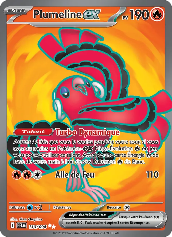 Plumeline-ex – Flammes Fantasmagoriques 110