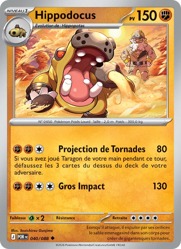 Hippodocus – Équilibre Parfait 40