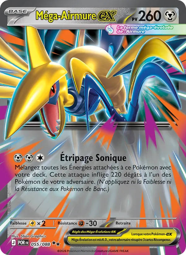 Méga-Airmure-ex – Équilibre Parfait 55