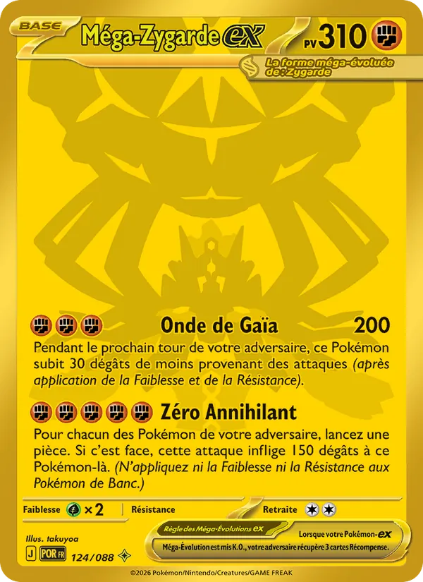 Méga-Zygarde-ex – Équilibre Parfait 124