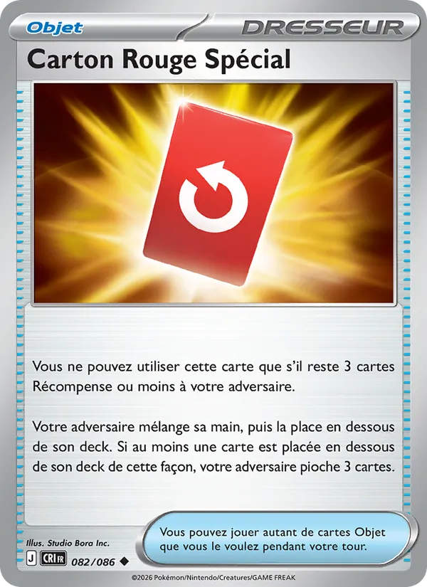Carton Rouge Spécial – Chaos Ascendant 82