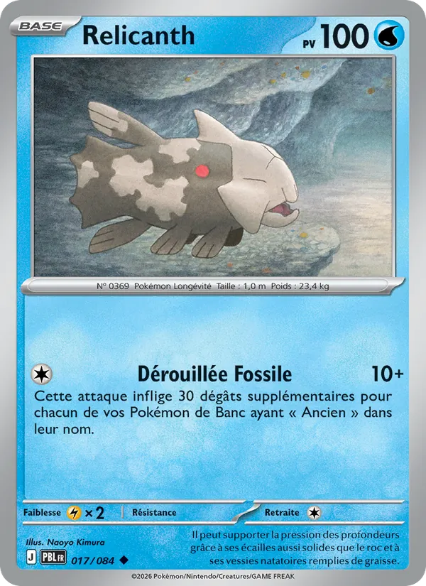 Relicanth – Nuit Noire 17