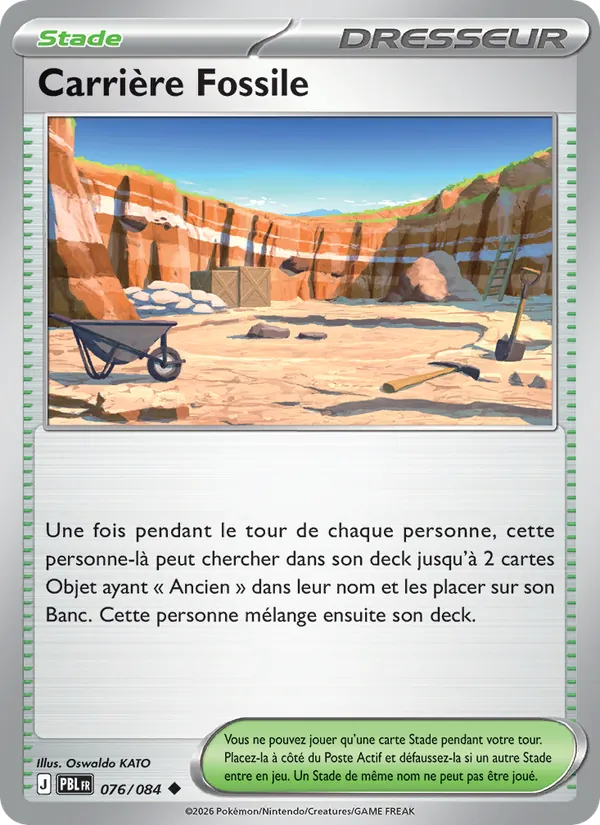 Carrière Fossile – Nuit Noire 76