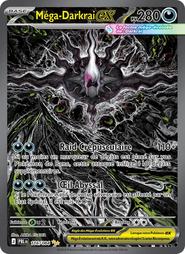 Méga-Darkrai-ex – Nuit Noire 116