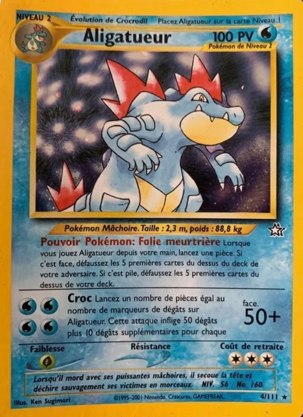 Aligatueur – Neo Genesis 4