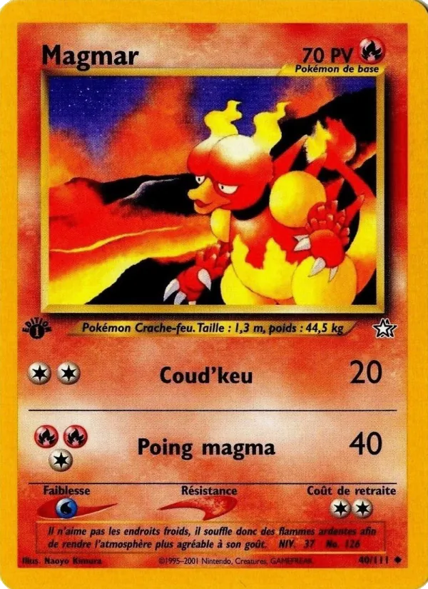 Magmar – Neo Genesis 40
