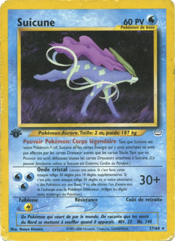 Suicune – Neo Revelation 27