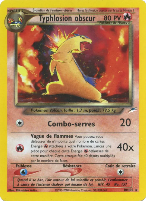 Typhlosion obscur – Neo Destiny 10