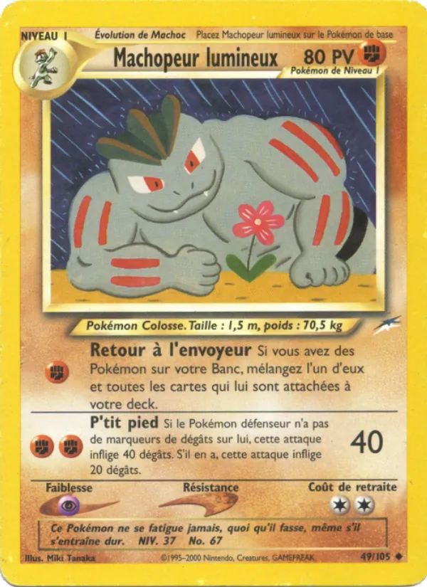 Machopeur lumineux – Neo Destiny 49