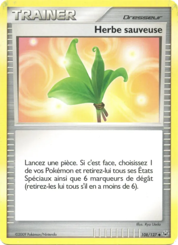 Herbe sauveuse – Platine 108