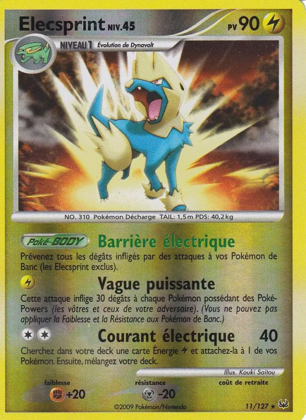 Élecsprint – Platine 11
