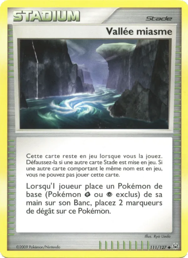 Vallée miasme – Platine 111