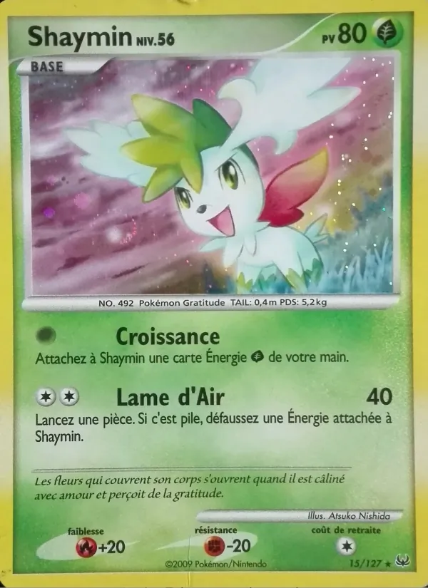 Shaymin – Platine 15