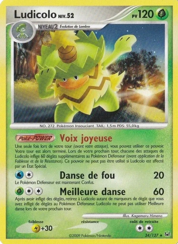 Ludicolo – Platine 34
