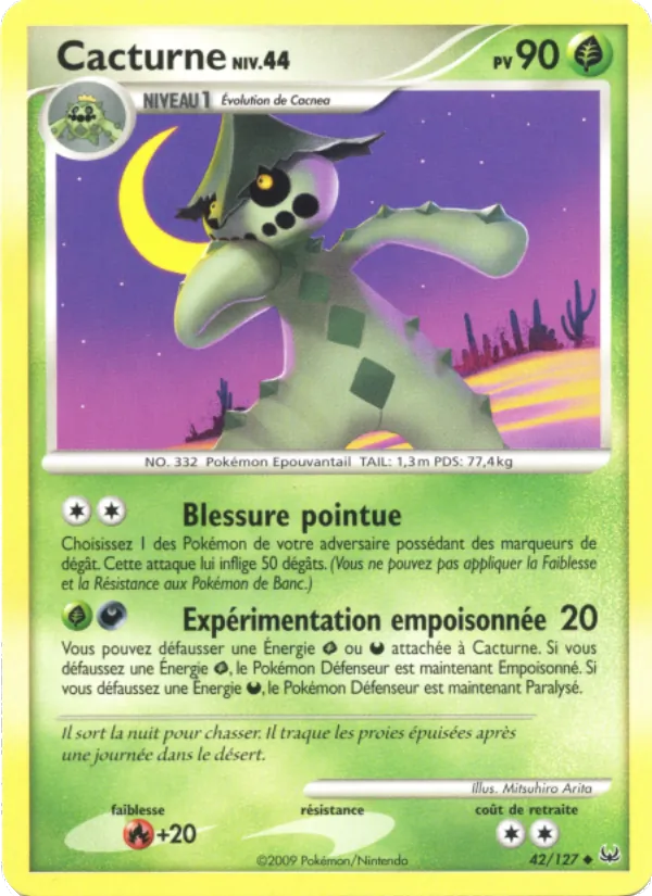 Cacturne – Platine 42