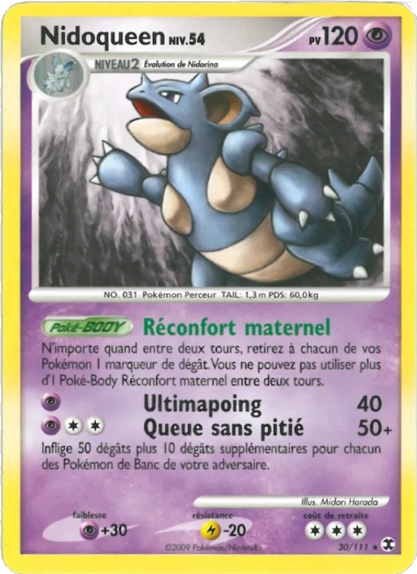 Nidoqueen Niv. 54 – Rivaux Émergeants 30