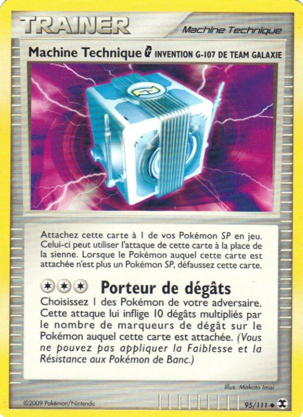 Machine Technique Invention G-107 de Team Galaxie – Rivaux Émergeants 95