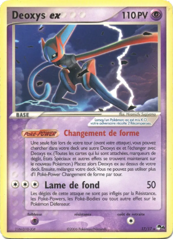 Deoxys ex – POP Série 4 17