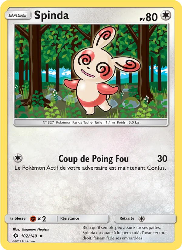 Spinda – Soleil et Lune 102