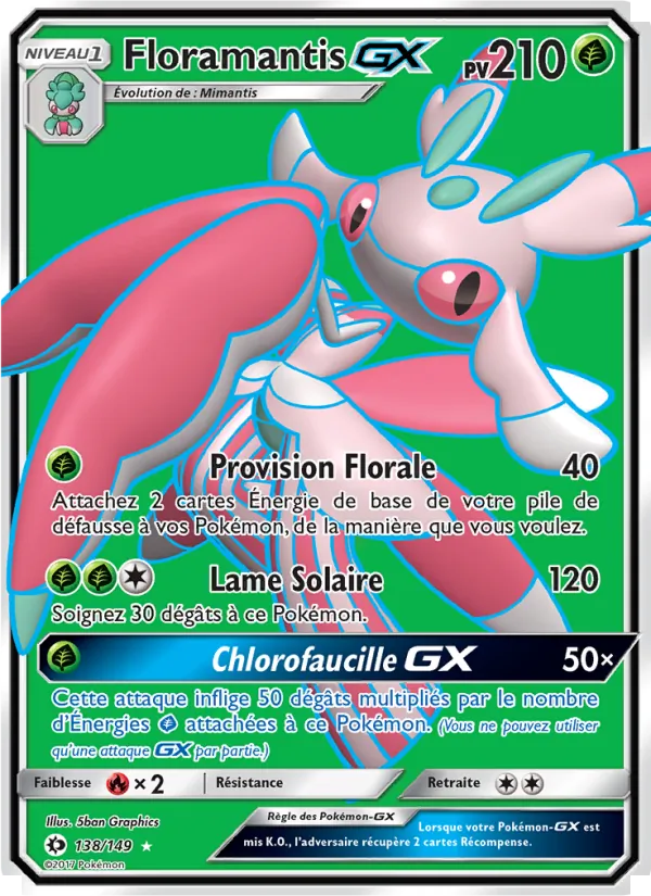 Floramantis GX – Soleil et Lune 138