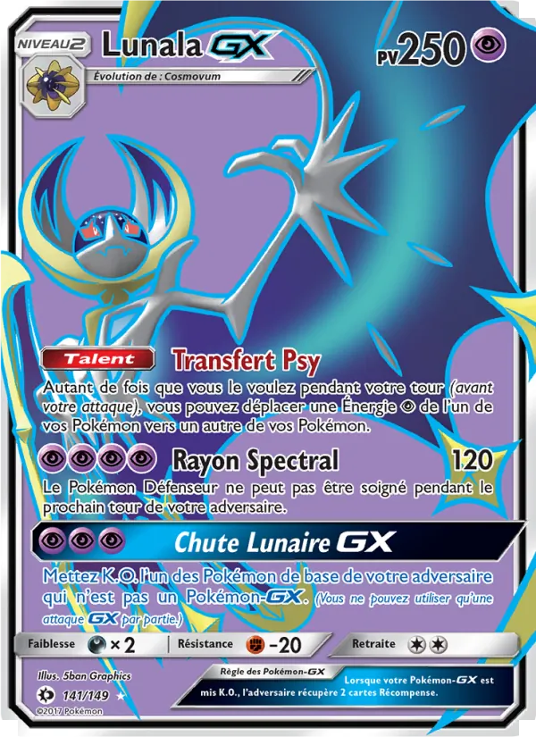 Lunala GX – Soleil et Lune 141