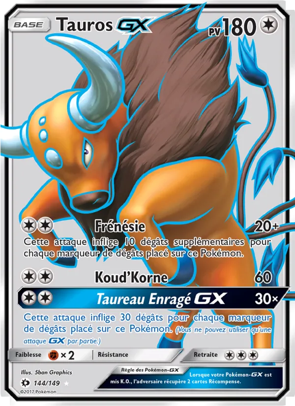Tauros GX – Soleil et Lune 144